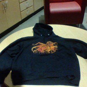"Octopus" hoodie size L